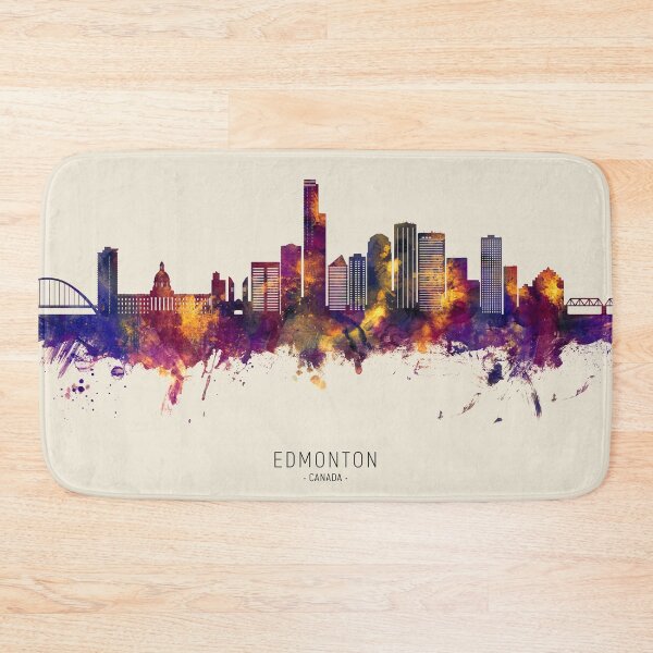 Item preview, Edmonton Canada Skyline designed and sold by ArtPrints.