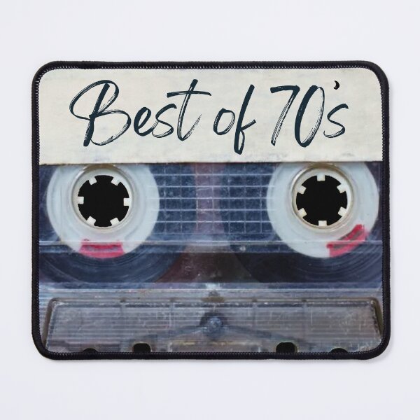 Item preview, Best of 70s Music Songs Style Cassette Old School designed and sold by Thestarrysky.