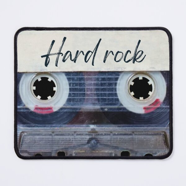 Item preview, Best of Hard Rock Music Songs Style Cassette Old School designed and sold by Thestarrysky.