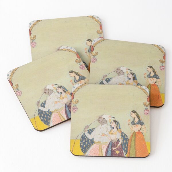 Item preview, Maharaja Shri Anand Singh-ji and His Consort designed and sold by HinduArtGallery.