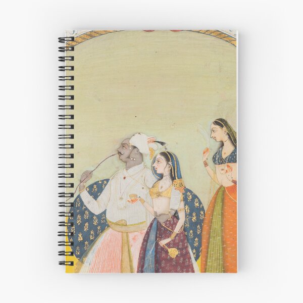 Item preview, Maharaja Shri Anand Singh-ji and His Consort designed and sold by HinduArtGallery.