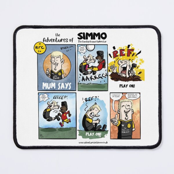 Mum Says - The Adventures of Simmo Comic Strip Mouse Pad