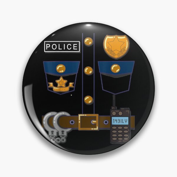 Item preview, Policeman Costume Funny Halloween designed and sold by bluechic89.