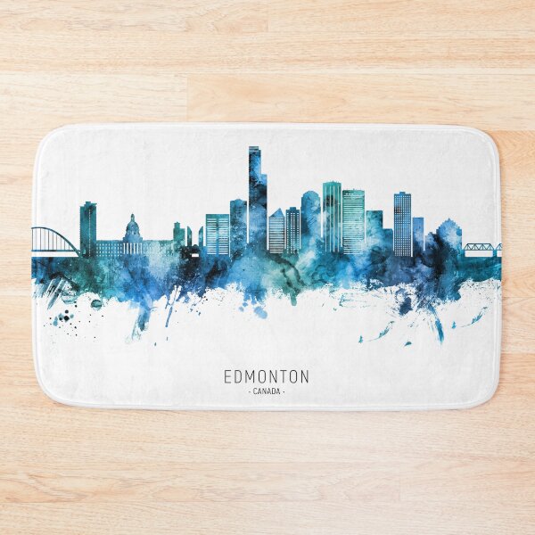 Item preview, Edmonton Canada Skyline designed and sold by ArtPrints.