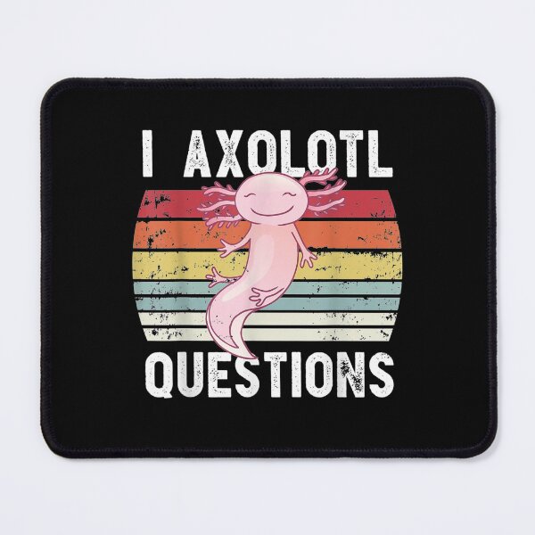 Item preview,  Axolotl Questions Retro Sunset Gift designed and sold by dianev79.