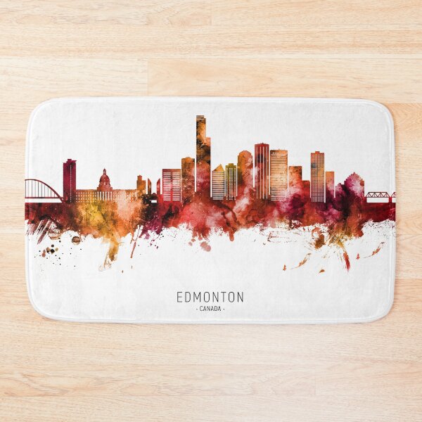 Item preview, Edmonton Canada Skyline designed and sold by ArtPrints.