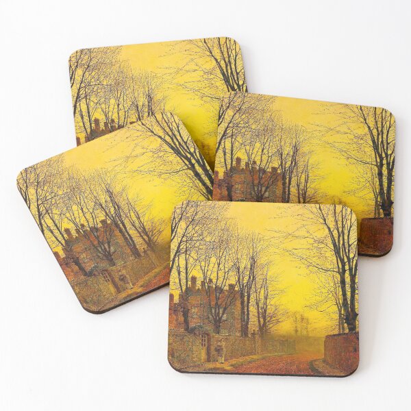 Item preview, John Atkinson Grimshaw : An autumn lane, 1886 designed and sold by Art Outlaws.