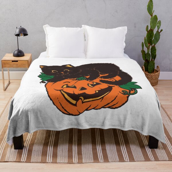 Item preview, Pumpkin and Black Cat Halloween designed and sold by bluechic89.