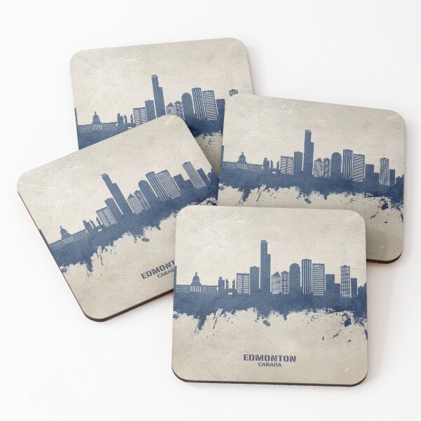 Item preview, Edmonton Canada Skyline designed and sold by ArtPrints.