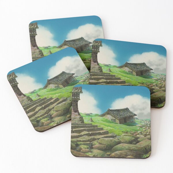 Item preview, Best Anime Landscape house in the mountain designed and sold by pompomcherryy.