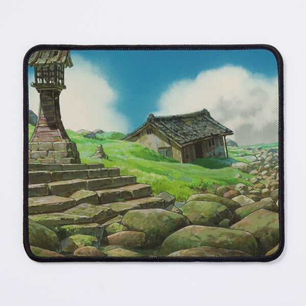 Item preview, Best Anime Landscape house in the mountain designed and sold by pompomcherryy.
