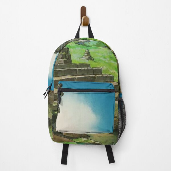 Item preview, Best Anime Landscape house in the mountain designed and sold by pompomcherryy.