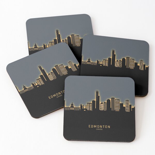 Item preview, Edmonton Canada Skyline designed and sold by ArtPrints.