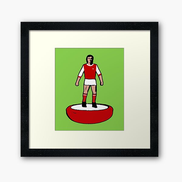 Subbuteo Player Arsenal Framed Art Print