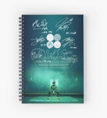 wings - min yoongi Spiral Notebook