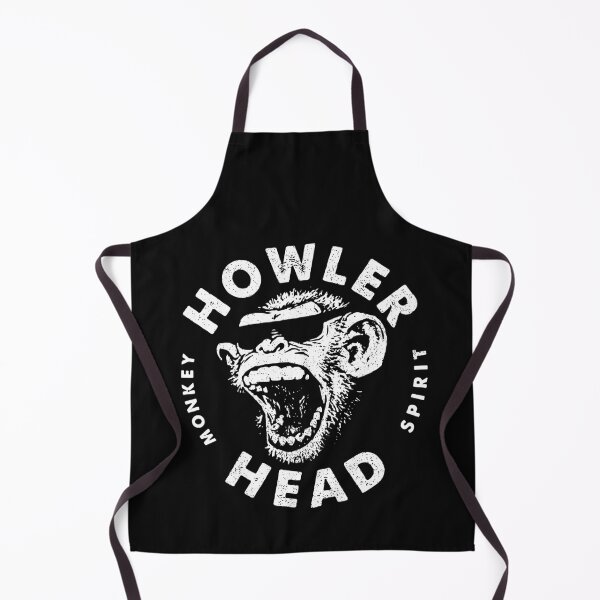 Item preview, Howler Head Monkey Kentucky Bourbon Whiskey Vintage Logo Tee designed and sold by Ortega-Blue.