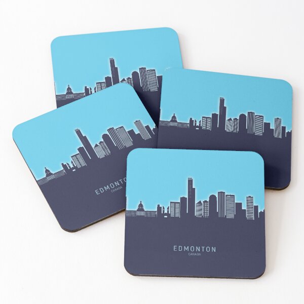 Item preview, Edmonton Canada Skyline designed and sold by ArtPrints.