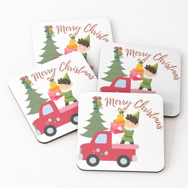 Item preview, Elf riding monster truck Christmas funny quote designed and sold by Simi2020.