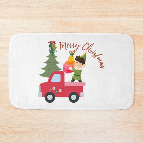 Item preview, Elf riding monster truck Christmas funny quote designed and sold by Simi2020.