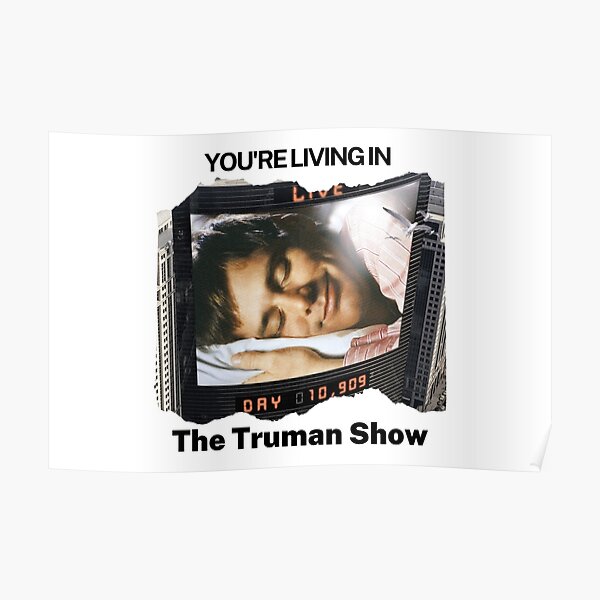Du lebst in THE TRUMAN SHOW Poster