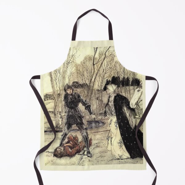 Item preview, Arthur Rackham- King Arthur- Defeat of the Red Knight designed and sold by Dreamflight.