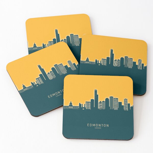 Item preview, Edmonton Canada Skyline designed and sold by ArtPrints.