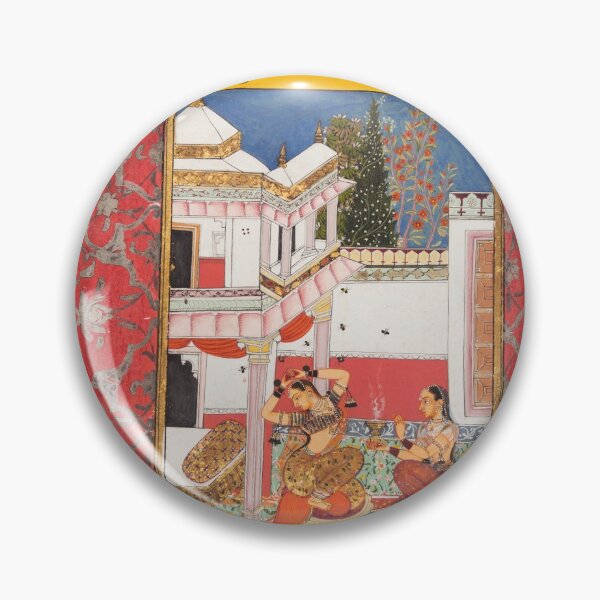 Item preview, Woman Longing for Her Lover designed and sold by HinduArtGallery.