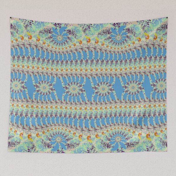 Item preview, 'Chardin'-V.1  Psychedelic ornamental design pattern by The Raumier designed and sold by N-W-T-S-I-O.