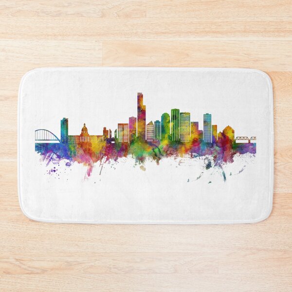 Item preview, Edmonton Canada Skyline designed and sold by ArtPrints.