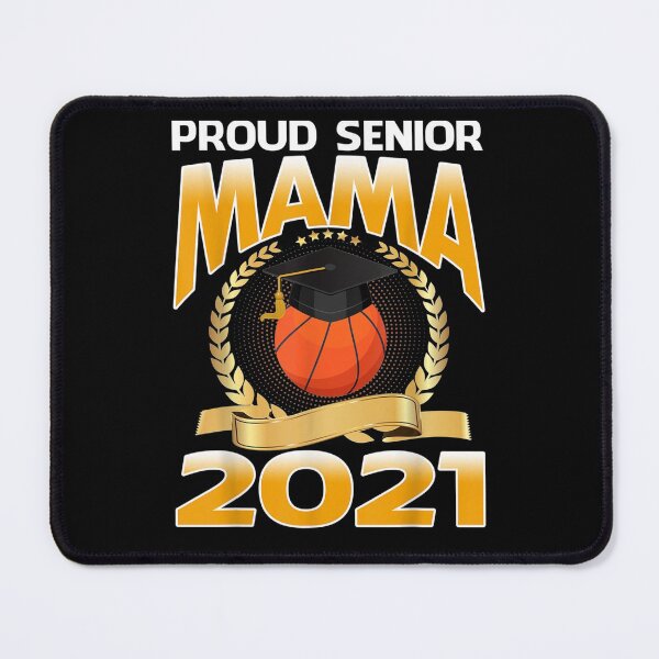 Item preview, Proud Senior Mama 2021 Basketball designed and sold by gymat3.