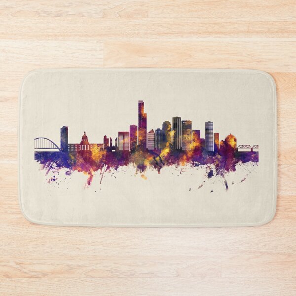 Item preview, Edmonton Canada Skyline designed and sold by ArtPrints.