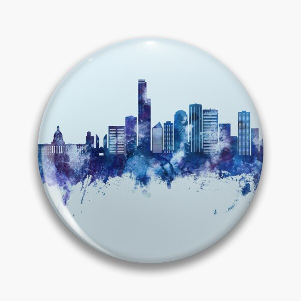 Item preview, Edmonton Canada Skyline designed and sold by ArtPrints.