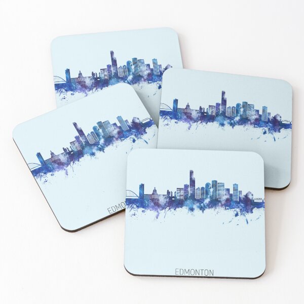 Item preview, Edmonton Canada Skyline designed and sold by ArtPrints.