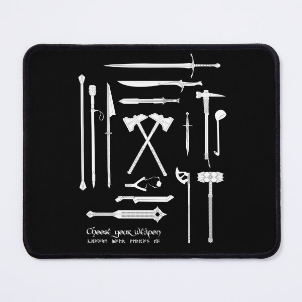 Item preview, The Weapons of the Company - Black and White designed and sold by TrashTante.