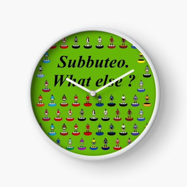 Subbuteo What else? Clock
