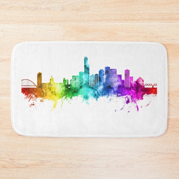Item preview, Edmonton Canada Skyline designed and sold by ArtPrints.