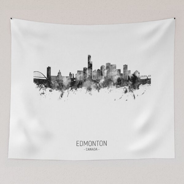 Item preview, Edmonton Canada Skyline designed and sold by ArtPrints.