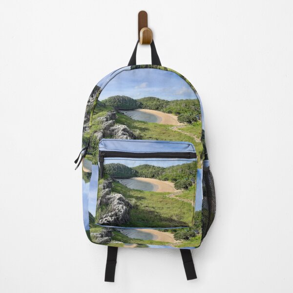 Item preview, Hidden paradise lake lagoon sand beach designed and sold by kall3bu.