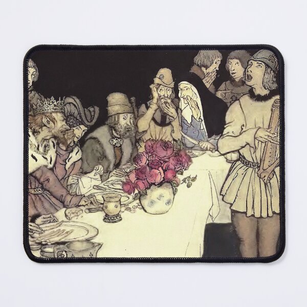 Item preview, Arthur Rackham- King Arthur- A Great Feast designed and sold by Dreamflight.