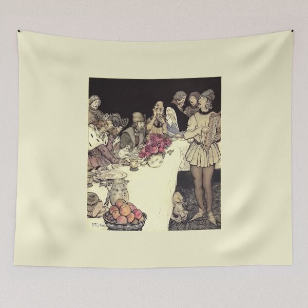 Item preview, Arthur Rackham- King Arthur- A Great Feast designed and sold by Dreamflight.