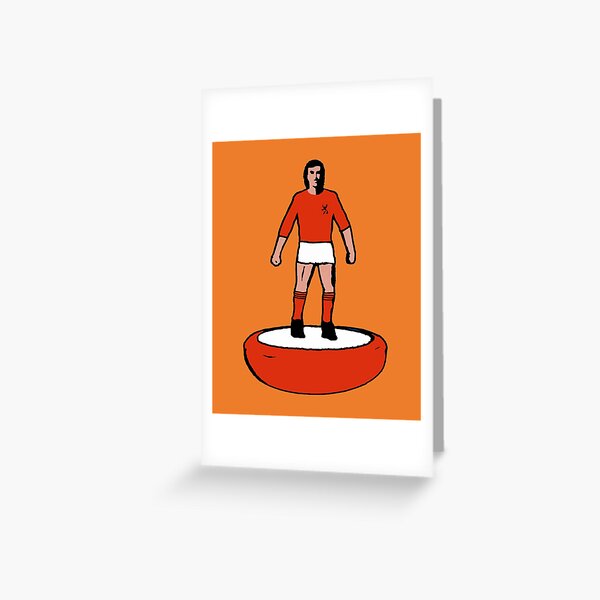Subbuteo Player Netherland Olanda vintage Greeting Card