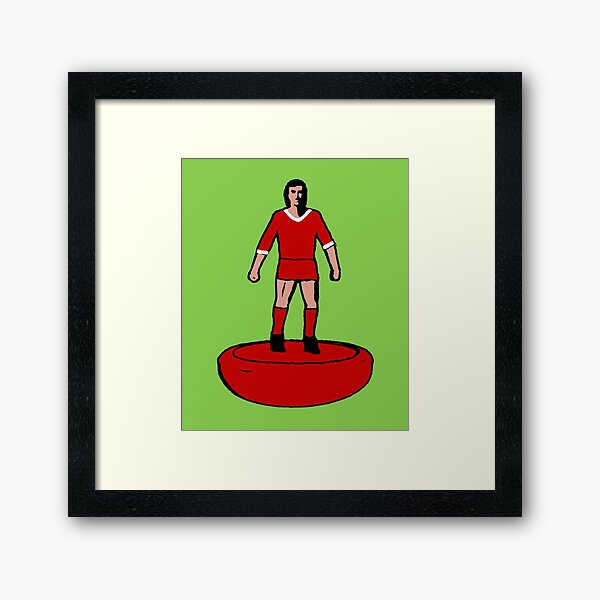 Subbuteo Player Liverpool Framed Art Print