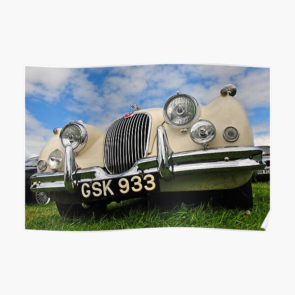 "Classic British Motor Car" Poster for Sale by AndyEvansPhotos | Redbubble