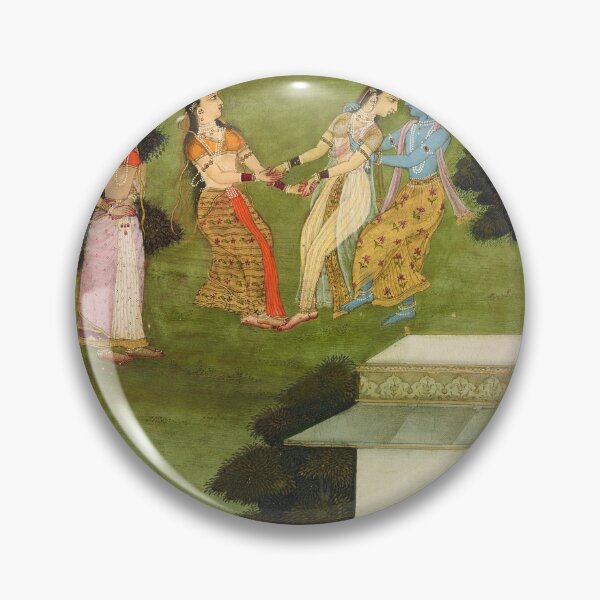 Item preview, Krishna Playing with the Hopis designed and sold by HinduArtGallery.
