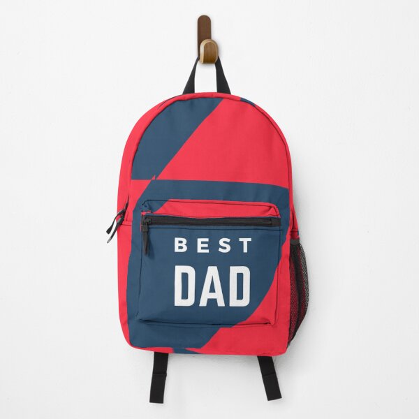 Item preview, Best Dad Blue and Red Desk Mat and Mouse Pad designed and sold by Designforoz.