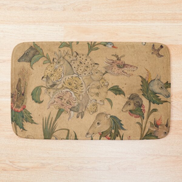 Item preview, A Floral Fantasy of Animals and Birds (Waq-waq) designed and sold by HinduArtGallery.