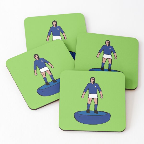 Subbuteo Player Italia vintage Coasters (Set of 4)