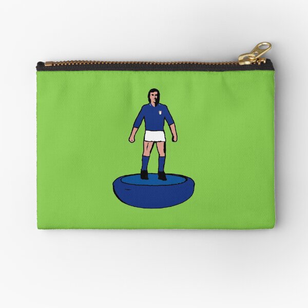 Subbuteo Player Italia vintage Zipper Pouch