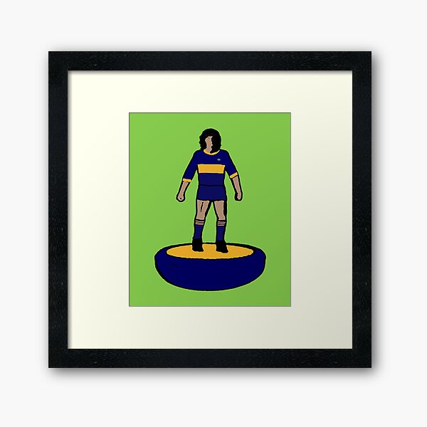 Subbuteo Player Boca Framed Art Print