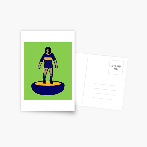 Subbuteo Player Boca Postcard